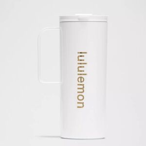 Lululemon White Insulated Mug 20oz Shine